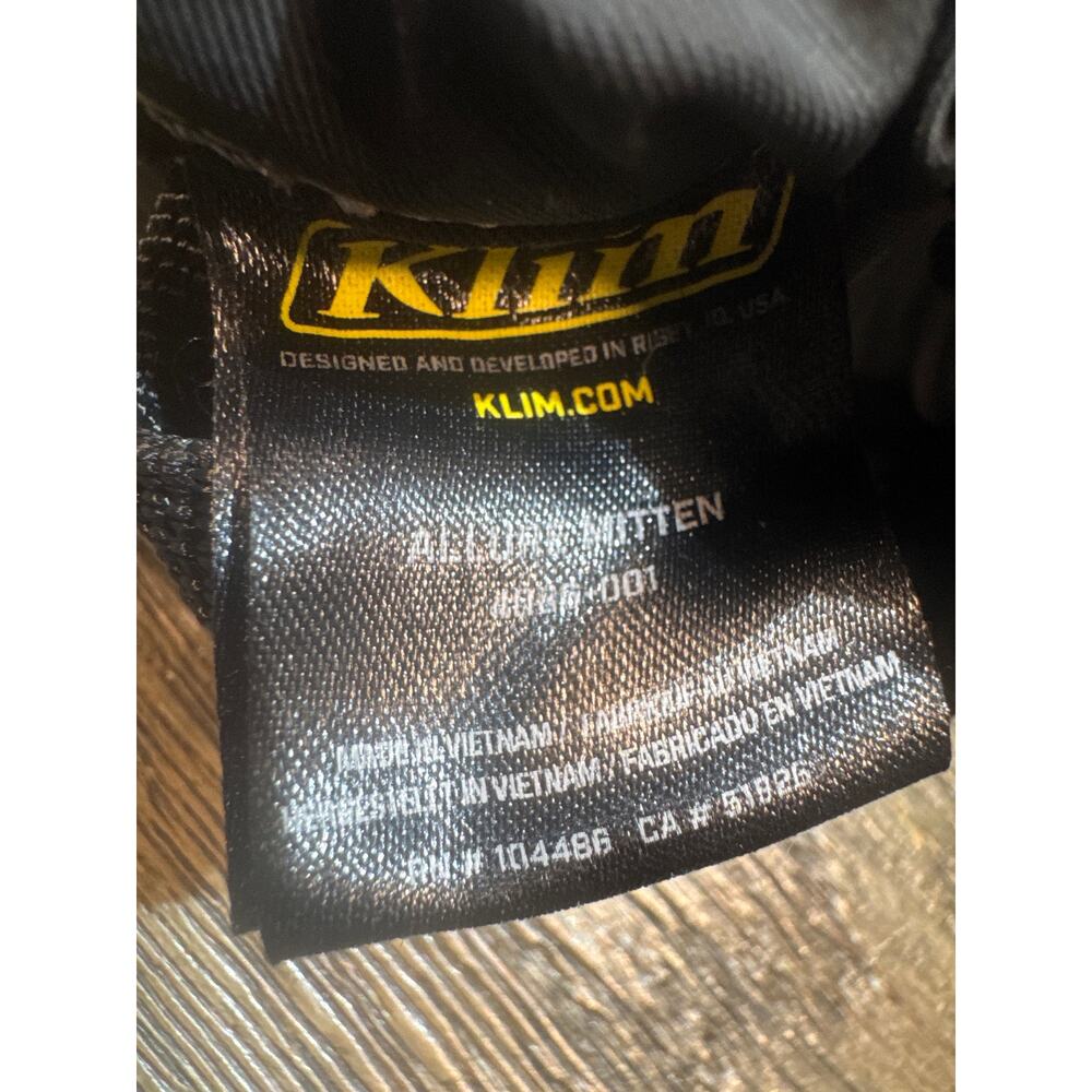 KLIM Women’s Allure Snowmobile Gore-Tex Mittens XL Black/Purple - Picture 6 of 10